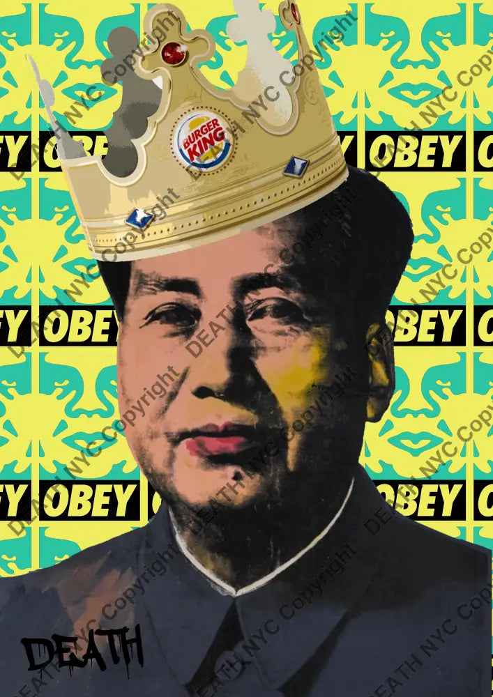 Deathq353 Mao (Edition Of 100) (2022) Art Print