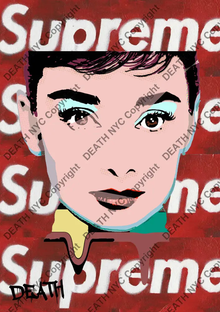 Deathq415 Audrey (Edition Of 100) (2022) Art Print