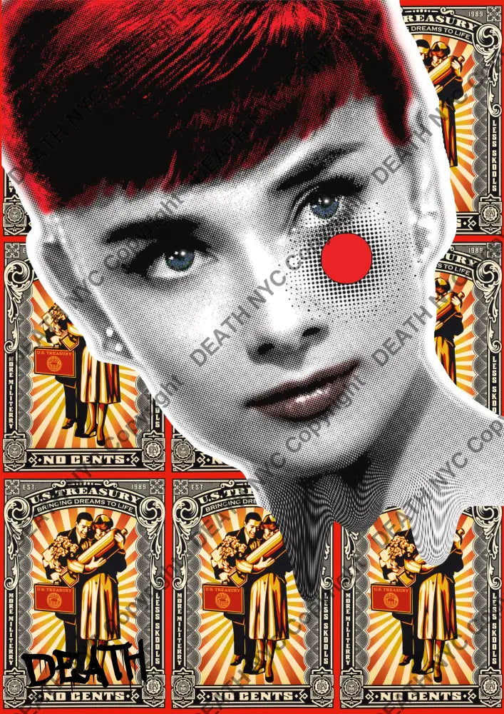 Deathq416 Audrey (Edition Of 100) (2022) Art Print