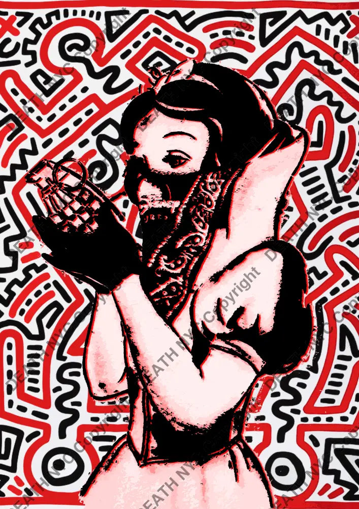 Deathq457 Snow White (Edition Of 100) (2022) Art Print
