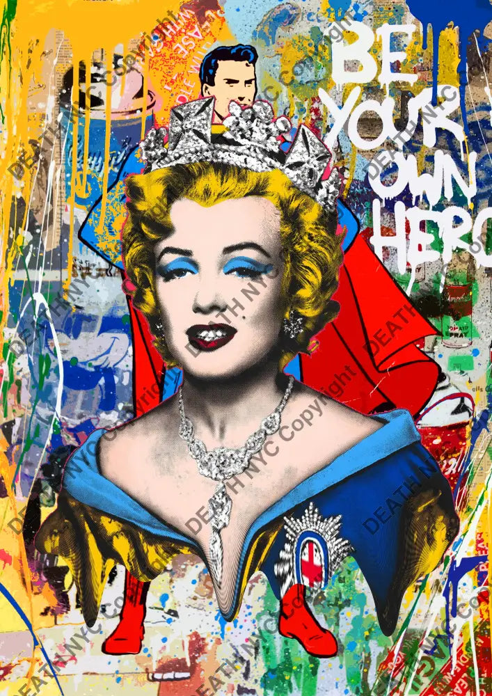 Deathq533 Monroe (Edition Of 100) (2022) Art Print