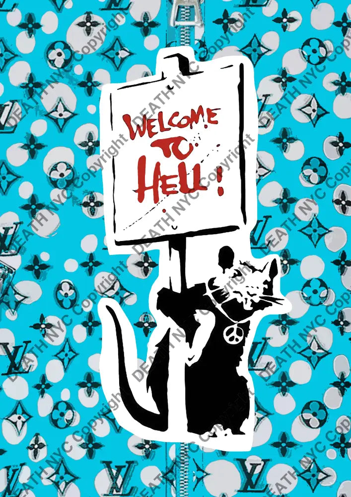 Deathq54 Banksy (Edition Of 100) (2022) Art Print