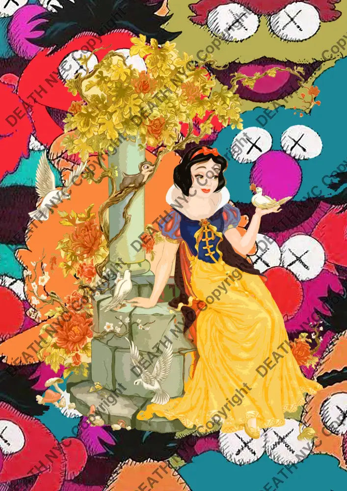 Deathq615 Snow White (Edition Of 100) (2022) Art Print