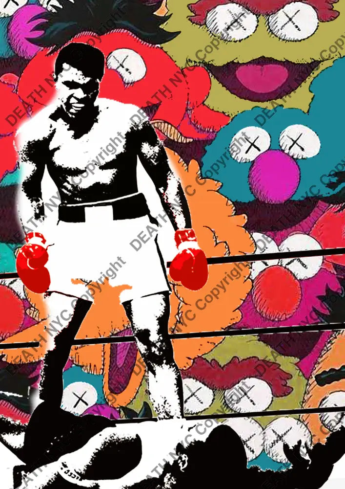 Deathq655 Ali (Edition Of 100) (2022) Art Print