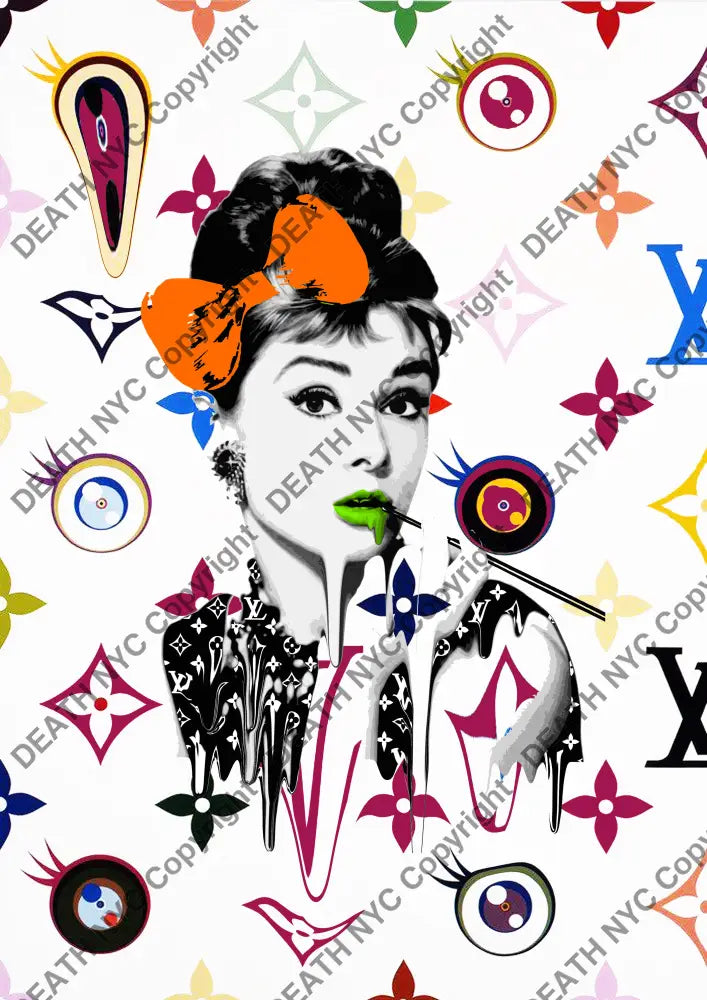 Deathq99 Audrey (Edition Of 100) (2022) Art Print