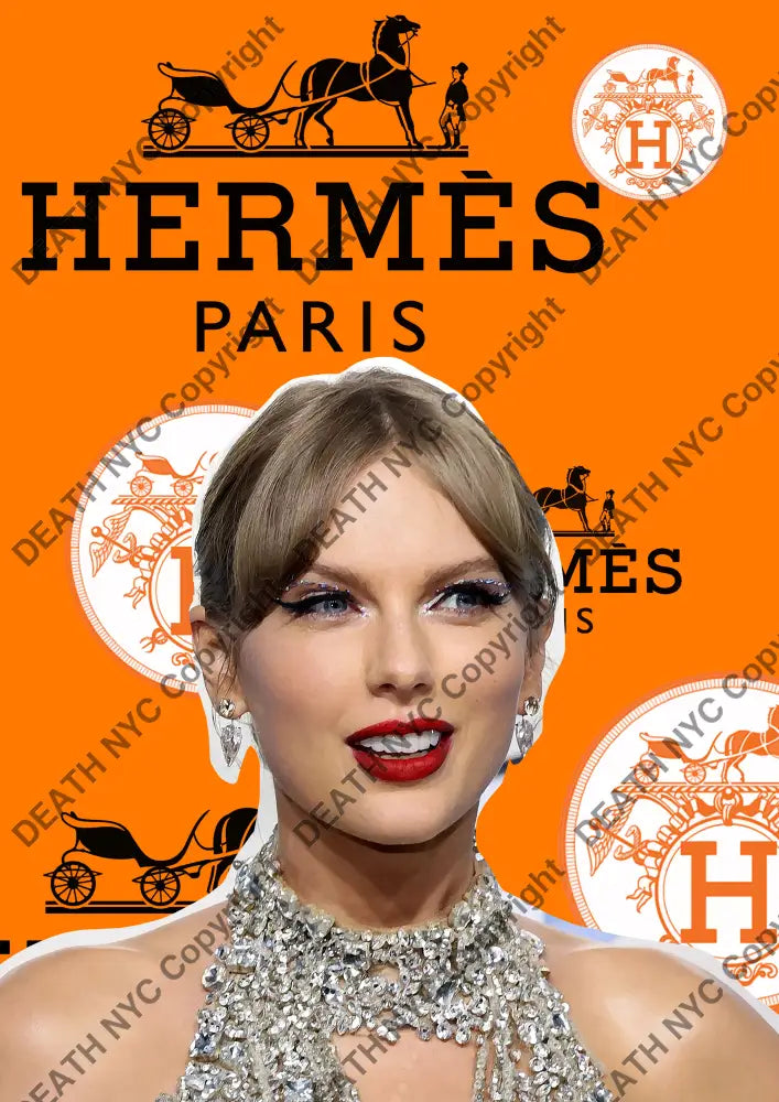 Deatht1339 45X32Cm Taylor Swift (Edition Of 100) (2023) Art Print