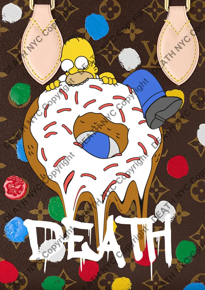Deatht1737 45X32Cm Simpson (Edition Of 100) (2023) Art Print