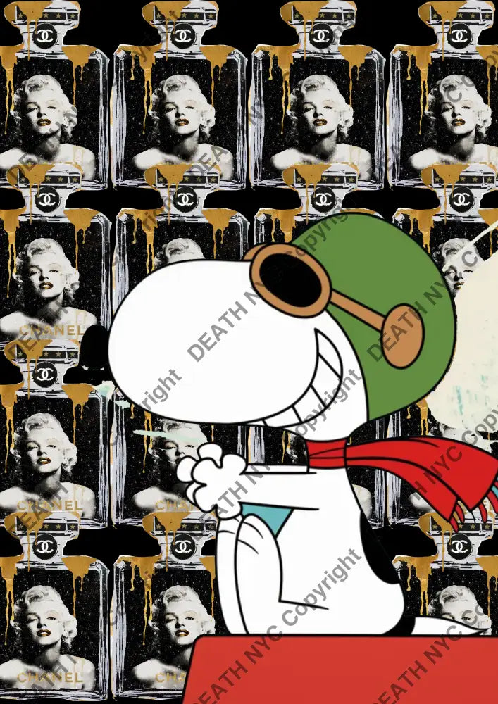 Deatht1904 45X32Cm Snoopy (Edition Of 100) (2023) Art Print