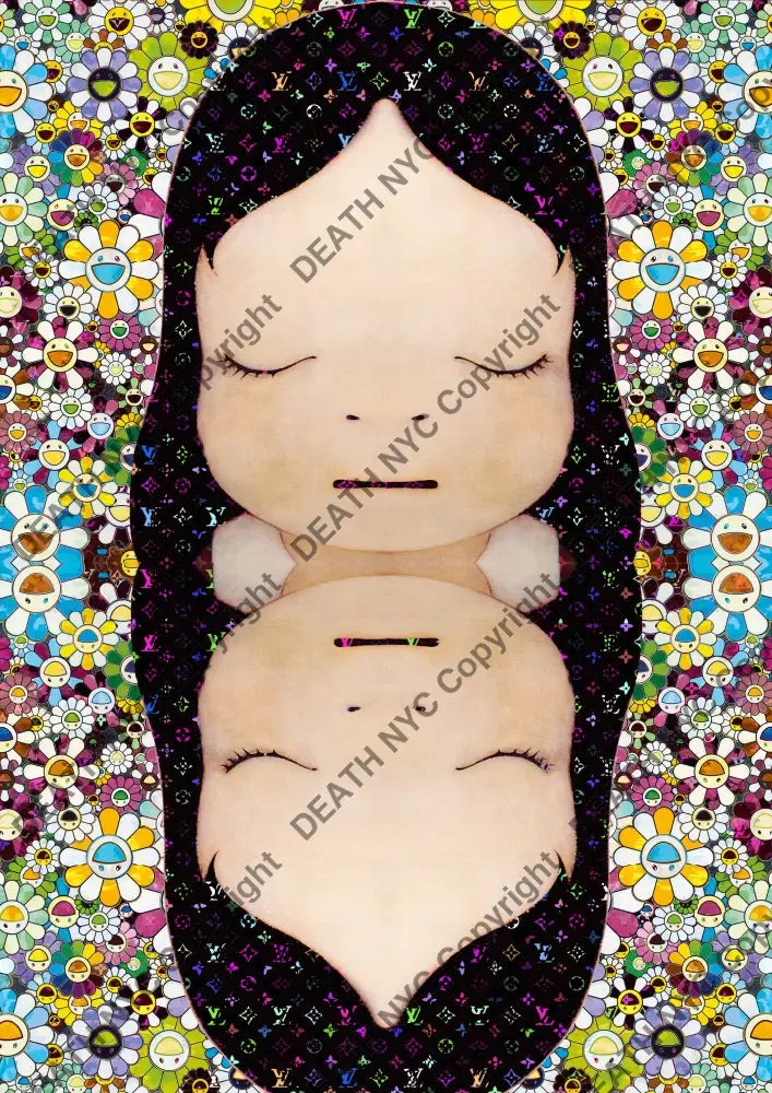 ’DEATHT1980’’ 45x32cm cute (Edition of 100) (2023) Art Print