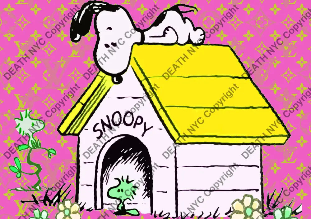 Deatht2058 45X32Cm Snoopy (Edition Of 100) (2023) Art Print