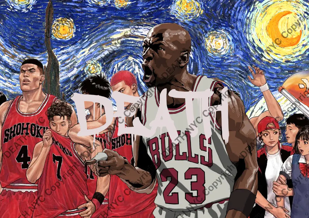 Deatht2394 45X32Cm Mj Jordan (Edition Of 100) (2023) Art Print