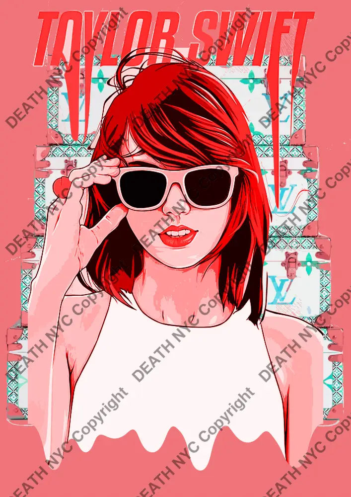 Deatht2415 45X32Cm Taylor Swift (Edition Of 100) (2023) Art Print