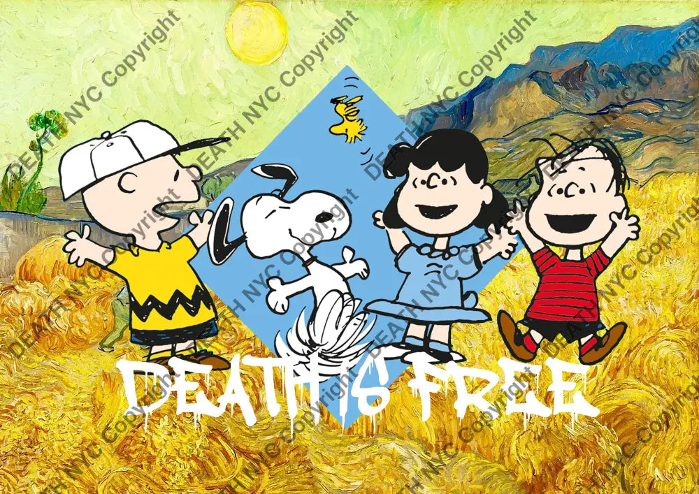 Deatht3164 45X32Cm Snoopy (Edition Of 100) (2023) Art Print