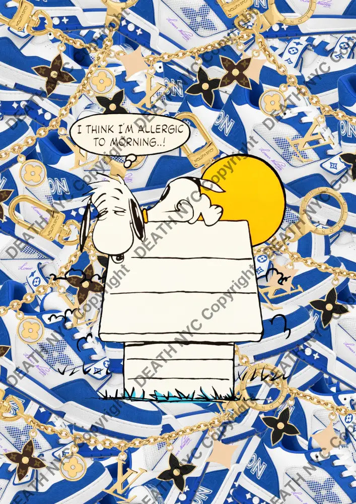 Deatht747 45X32Cm Snoopy (Edition Of 100) (2023) Art Print