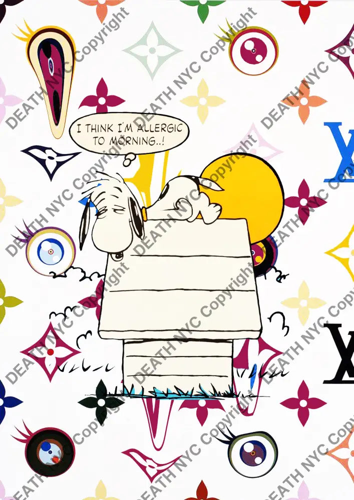 Deatht748 45X32Cm Snoopy (Edition Of 100) (2023) Art Print