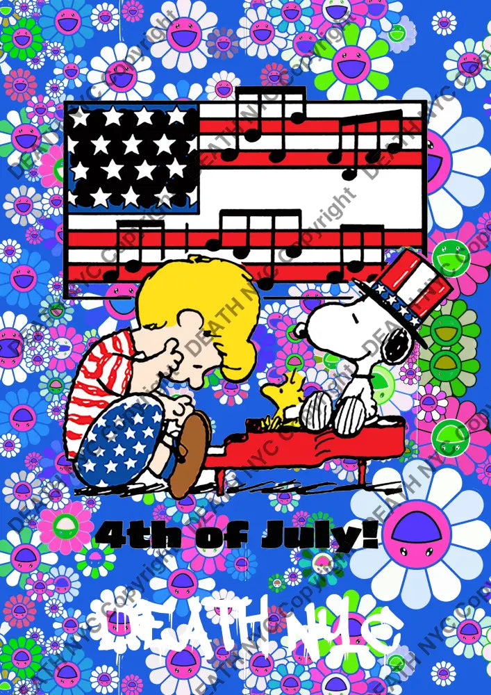 Deathu116 Snoopy 45X32Cm (Edition Of 100) (2023) Art Print