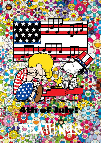 Deathu118 Snoopy 45X32Cm (Edition Of 100) (2023) Art Print