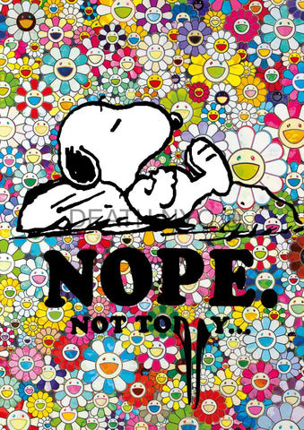 Deathu191 Snoopy 45X32Cm (Edition Of 100) (2023) Art Print