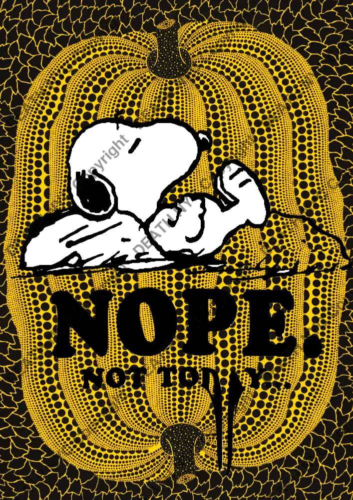 Deathu195 Snoopy 45X32Cm (Edition Of 100) (2023) Art Print