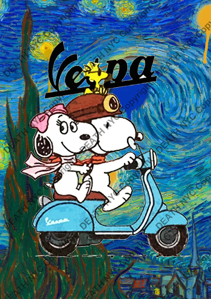 Deathu208 Snoopy 45X32Cm (Edition Of 100) (2023) Art Print