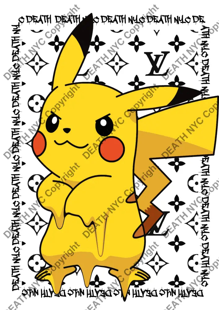 Deathu798 45X32Cm Pokemon (Edition Of 100) (2023) Art Print