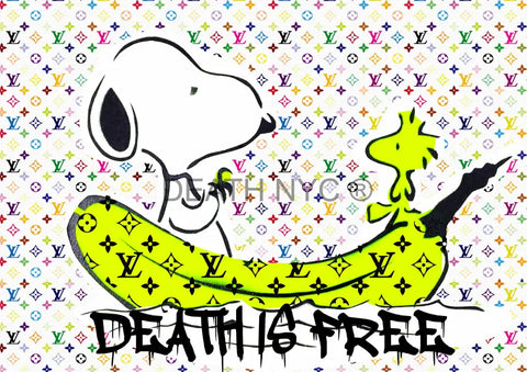 Deathu82 Snoopy 45X32Cm (Edition Of 100) (2023) Art Print