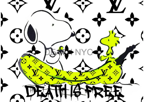 Deathu83 Snoopy 45X32Cm (Edition Of 100) (2023) Art Print