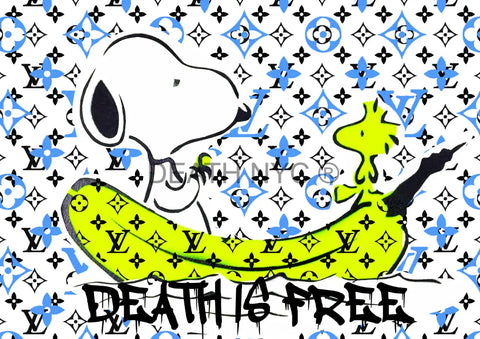 Deathu84 Snoopy 45X32Cm (Edition Of 100) (2023) Art Print