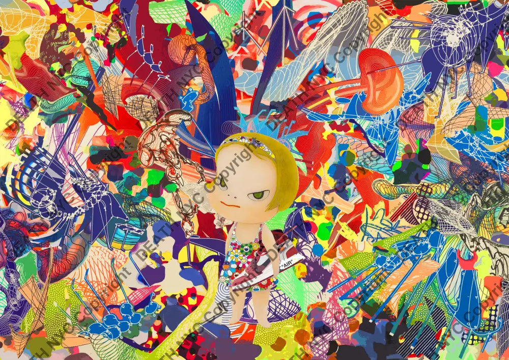 Deathv280 Cute 45X32Cm (Edition Of 100*) (2023) Art Print