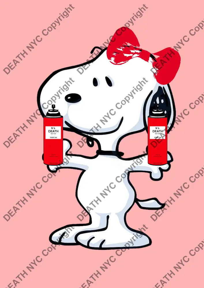 Deathw302 45X32Cm Snoopy (Edition Of 100*) (2023) Art Print