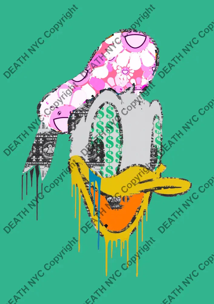 Deathw372 45X32Cm Duck (Edition Of 100*) (2023) Art Print