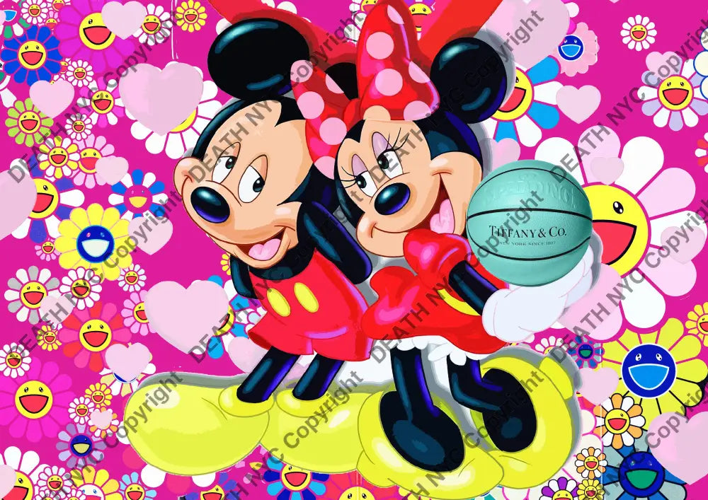 Deathw386 45X32Cm Mouse (Edition Of 100*) (2023) Art Print