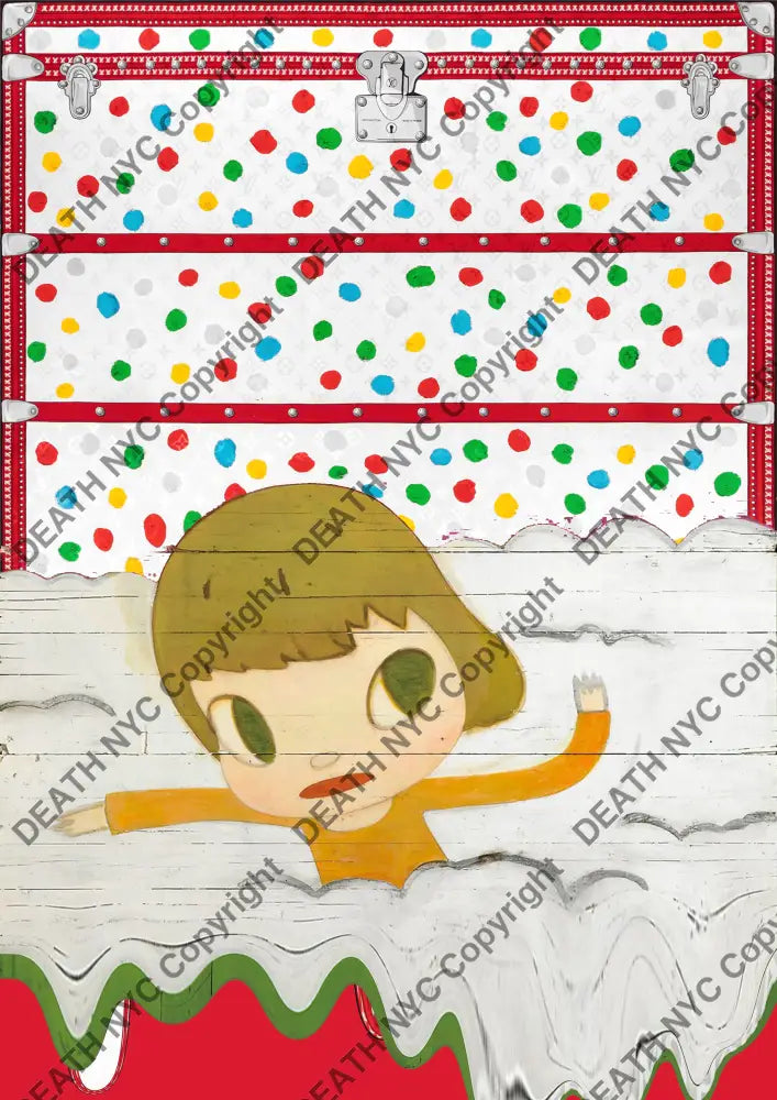 Deathw683 45X32Cm Cute (Edition Of 100*) (2023) Art Print