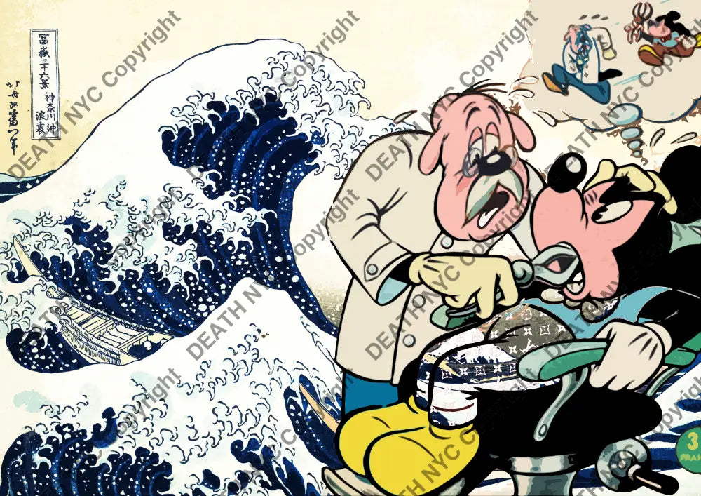 Deathw755 45X32Cm Mickey (Edition Of 100*) (2023) Art Print
