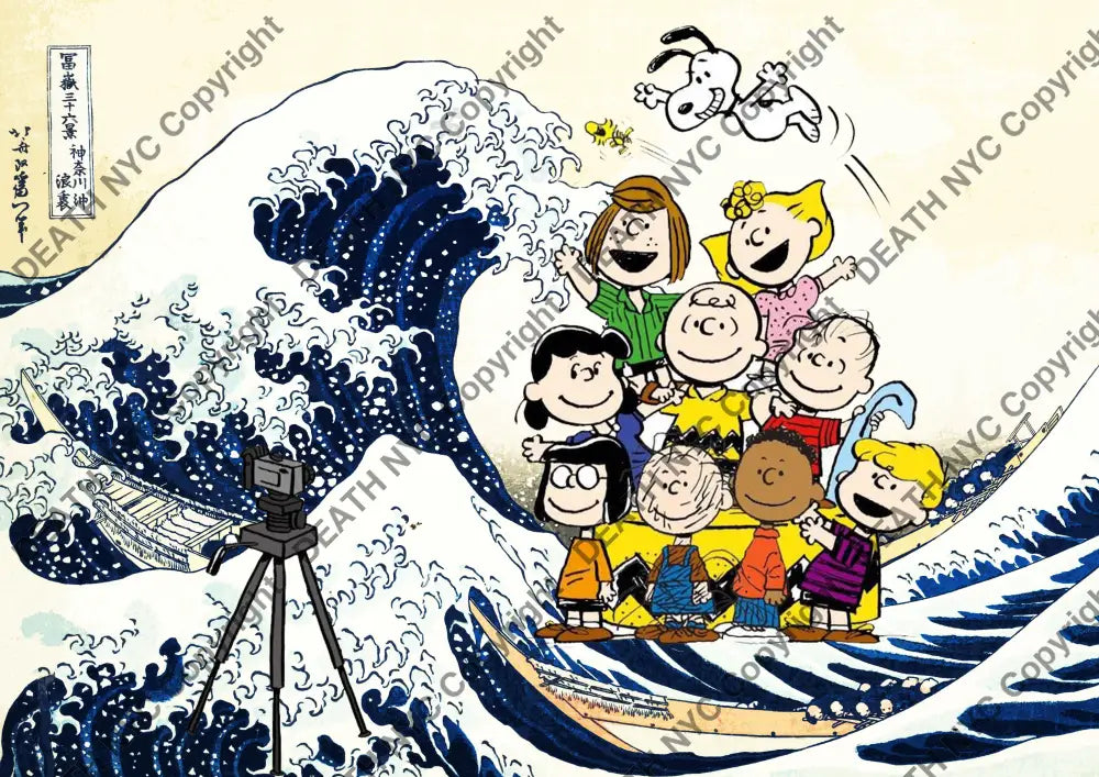 Deathw759 45X32Cm Snoopy (Edition Of 100*) (2023) Art Print