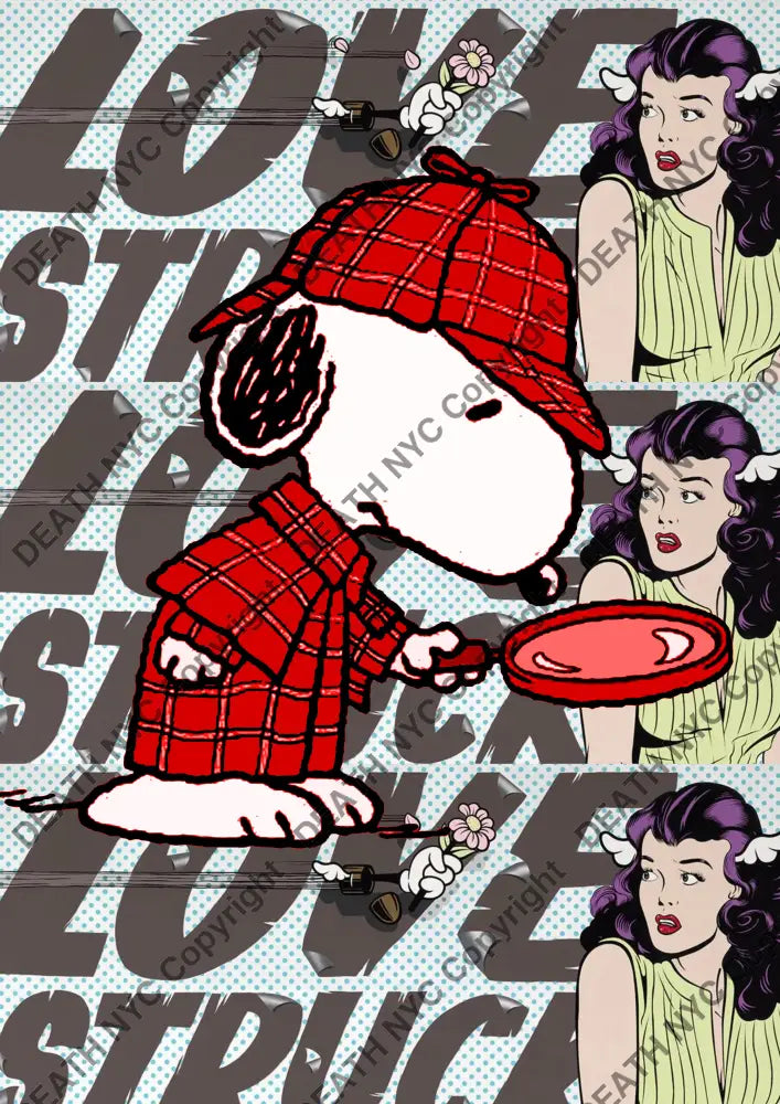 Deathw924 45X32Cm Snoopy (Edition Of 100*) (2023) Art Print