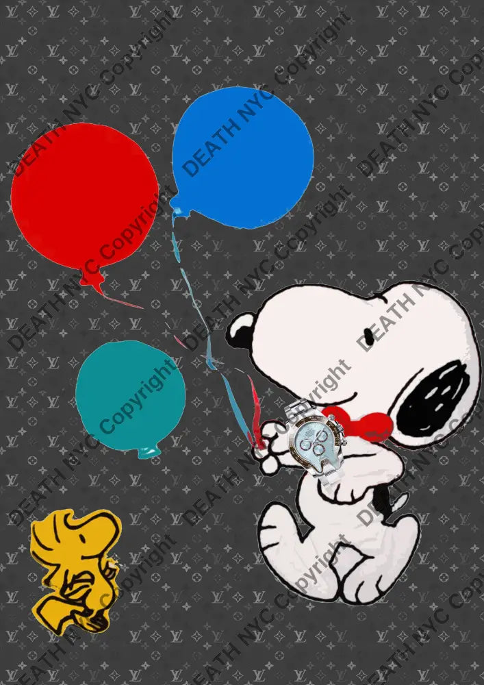 Deathx497 45X32Cm Snoopy (Edition Of 100*) (2023) Art Print