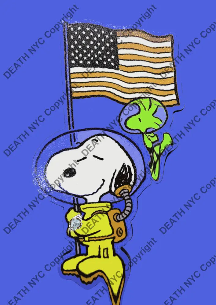 Deathx507 45X32Cm Snoopy (Edition Of 100*) (2023) Art Print