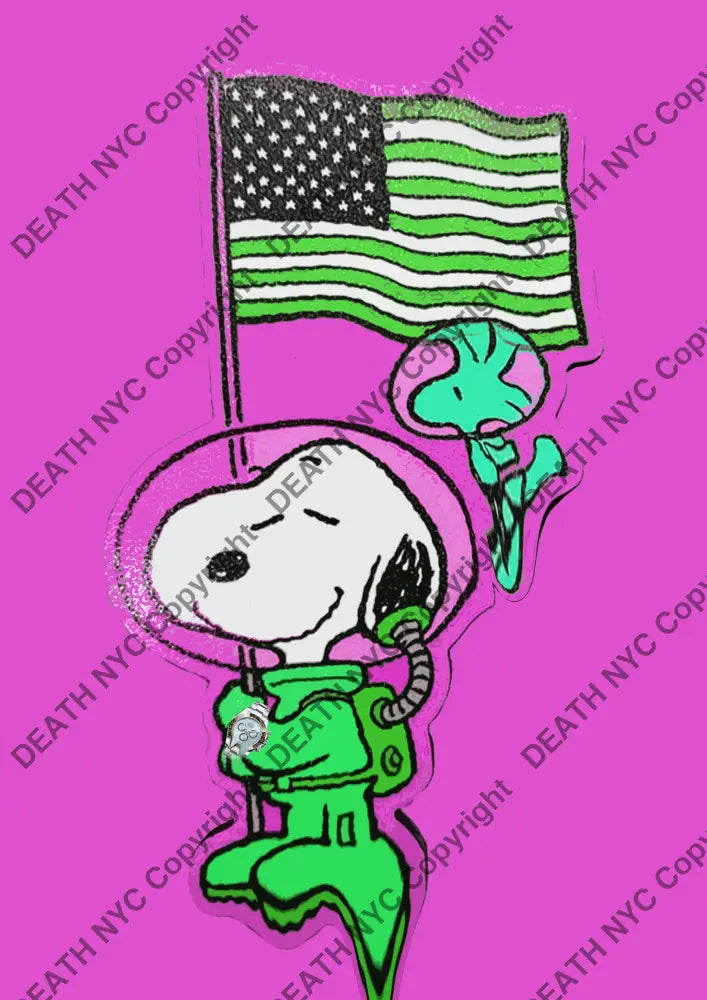 Deathx508 45X32Cm Snoopy (Edition Of 100*) (2023) Art Print