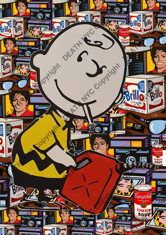 Deathx541Snoopy 45X32Cm (Edition Of 100*) (2023) Art Print