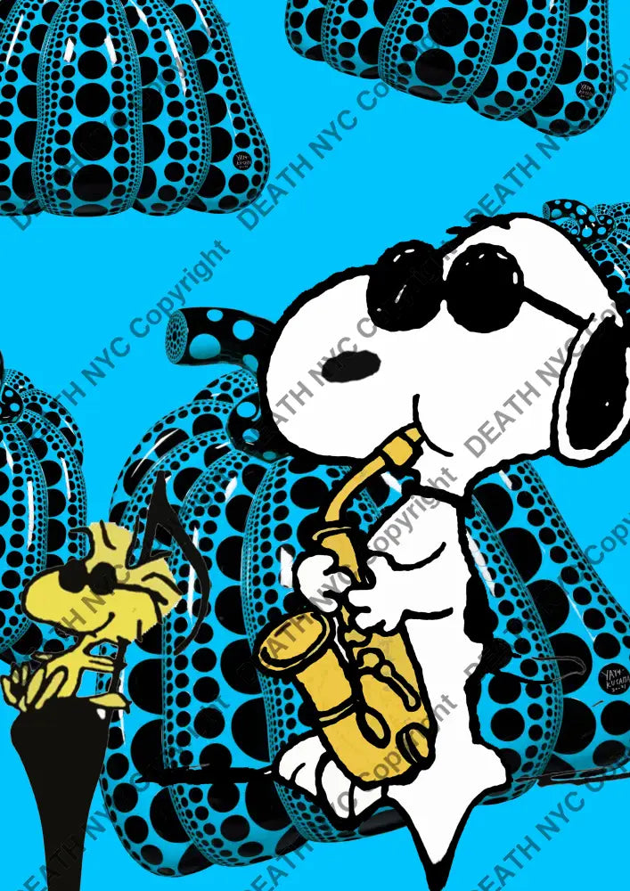 Deathy1032 45X32Cm Snoopy (Edition Of 100*) (2023) Art Print