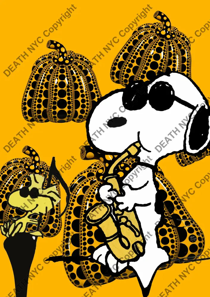 Deathy1033 45X32Cm Snoopy (Edition Of 100*) (2023) Art Print