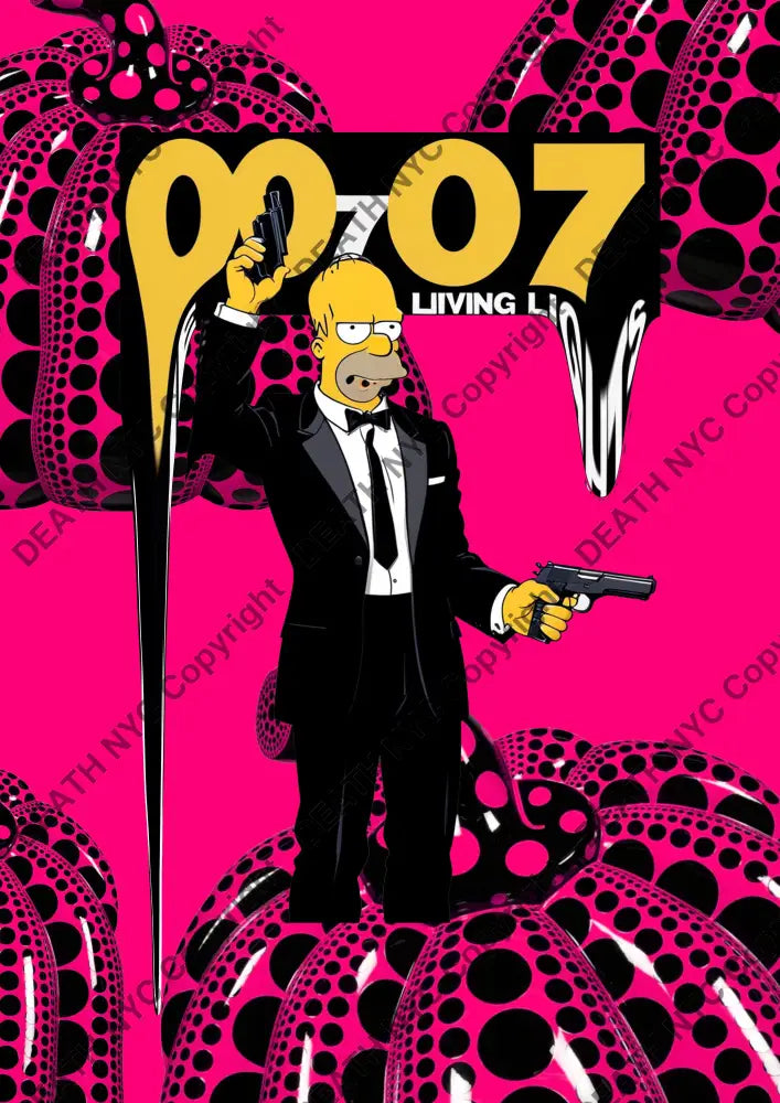 Deathy1147 45X32Cm Simpson (Edition Of 100*) (2023) Art Print