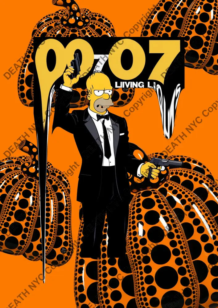 Deathy1148 45X32Cm Simpson (Edition Of 100*) (2023) Art Print