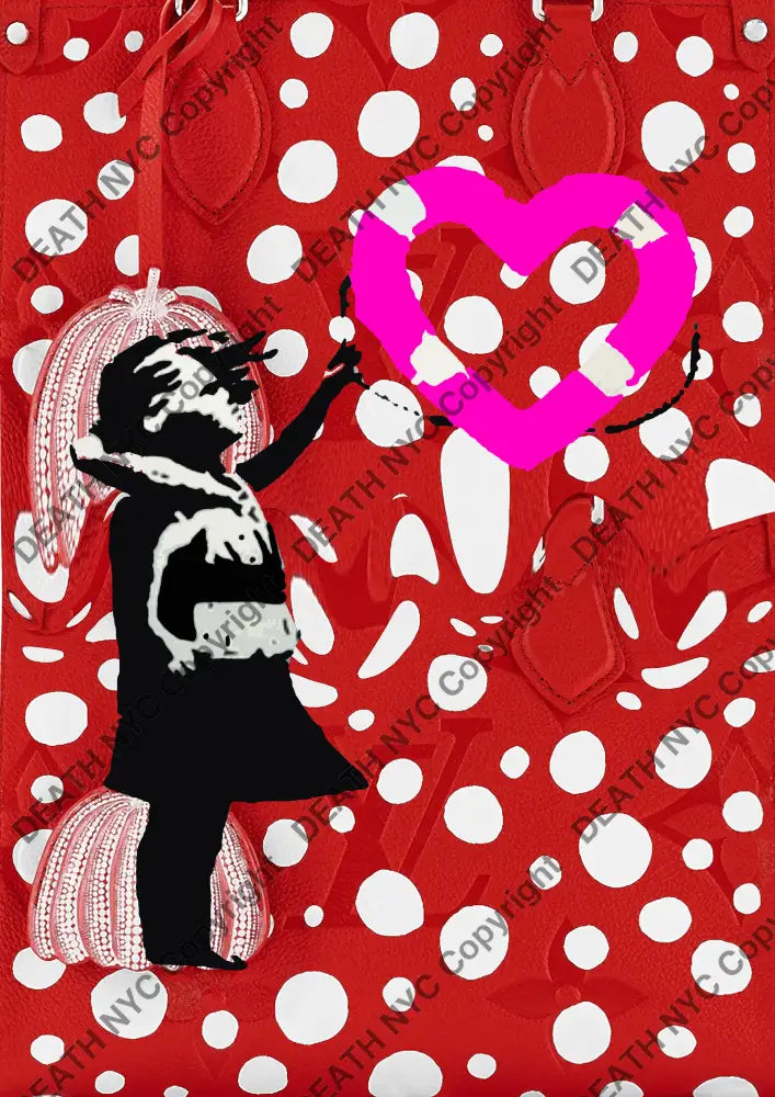 ’Deathy1533’ 45X32Cm Banksy (Edition Of 100*) (2023) Art Print