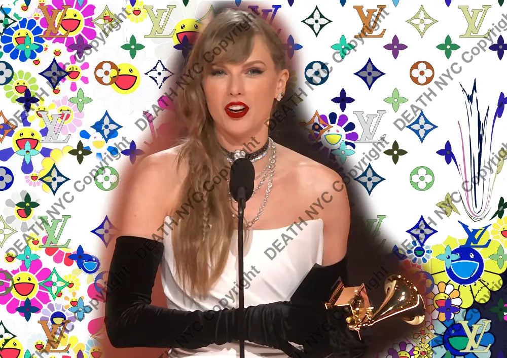 ’Deathy1729’ 45X32Cm Taylor Swift (Edition Of 100*) (2024) Art Print