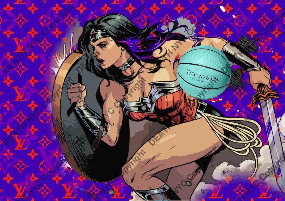 Deathy178 29.7X21Cm Wonder Woman (Edition Of 100*) (2023) Art Print