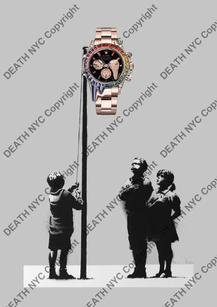 Deathy959 45X32Cm Banksy (Edition Of 100*) (2023) Art Print