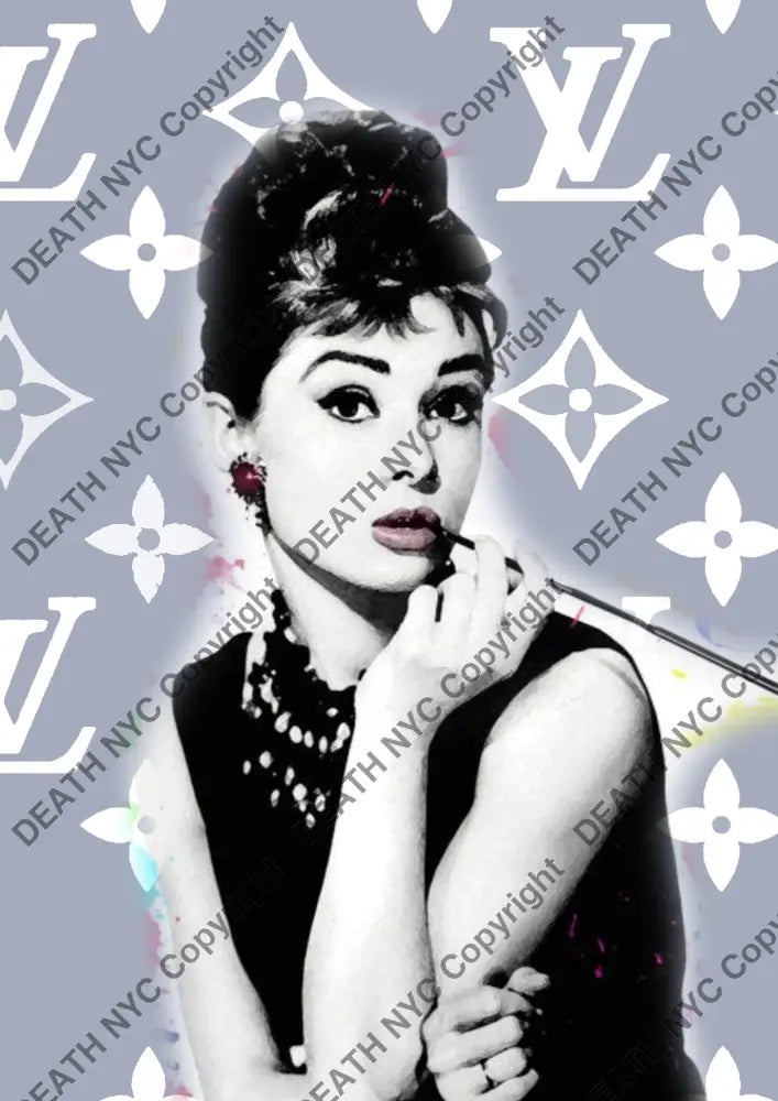 ’DEATHYA103’’ 45x32cm (Edition of 100*) (2025) audrey Art Print