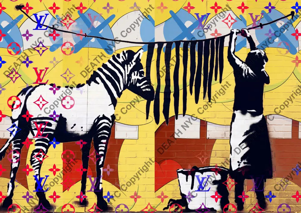 ’DEATHYA149’’ 45x32cm (Edition of 100*) (2025) bank Art Print